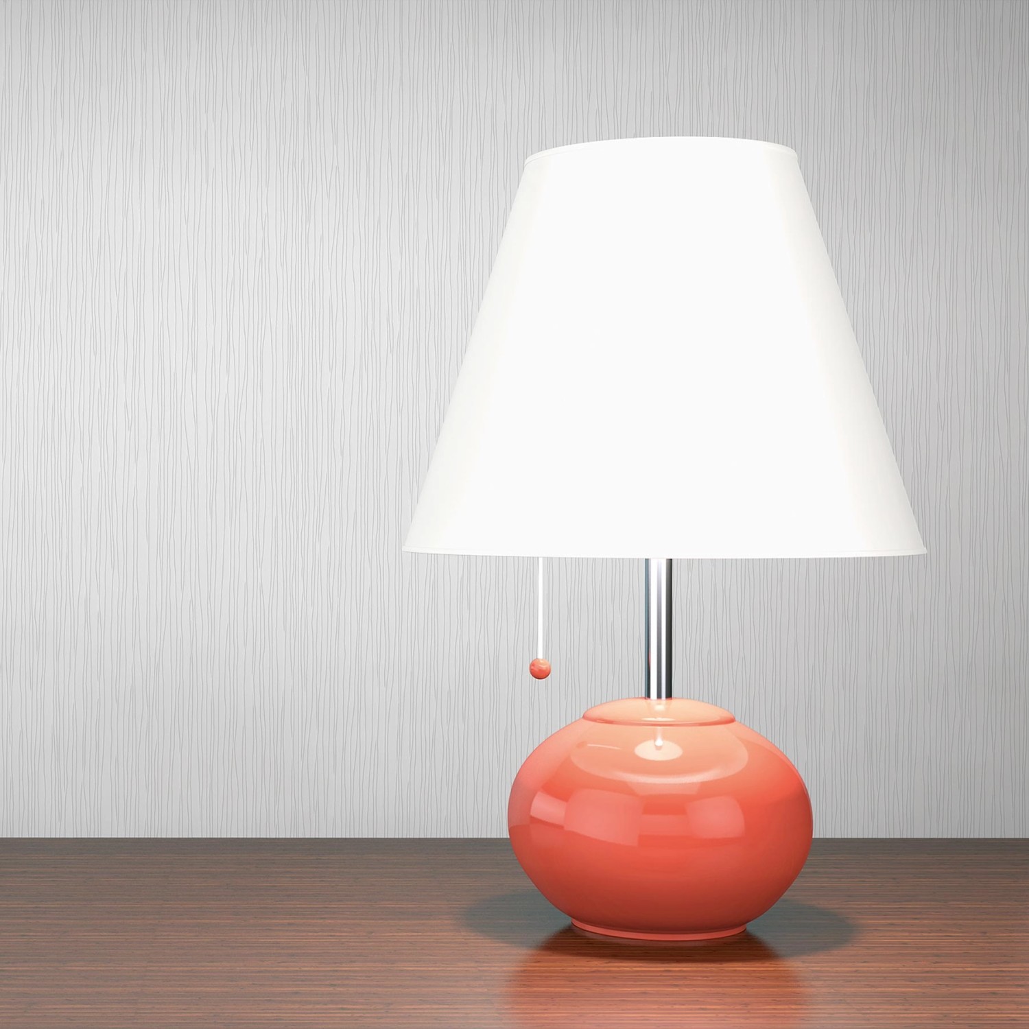 Weiße Uni Tapete Tadessi M1 No 1972 als Papiertapete an der Wand.