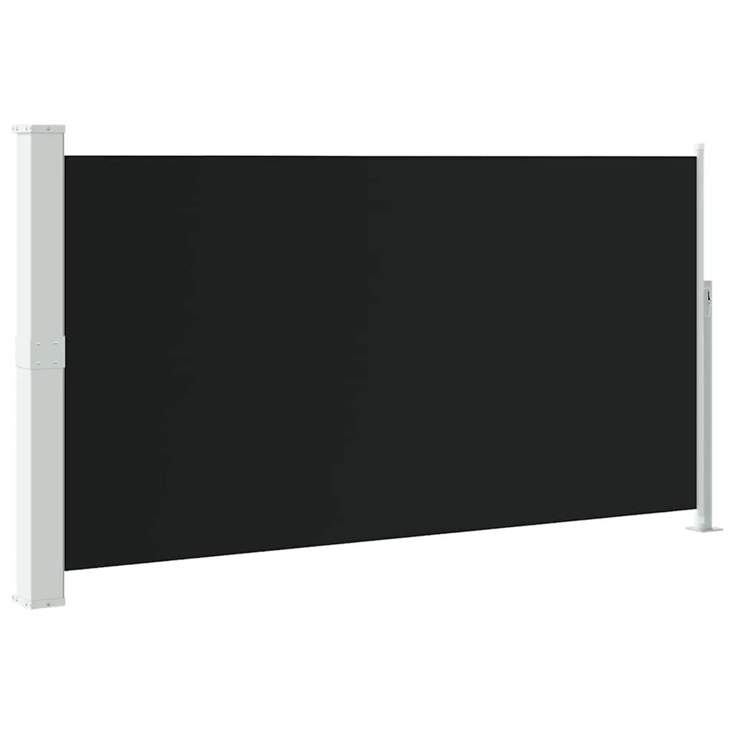 vidaXL Ausziehbare Seitenmarkise 170×300 cm Schwarz 48364