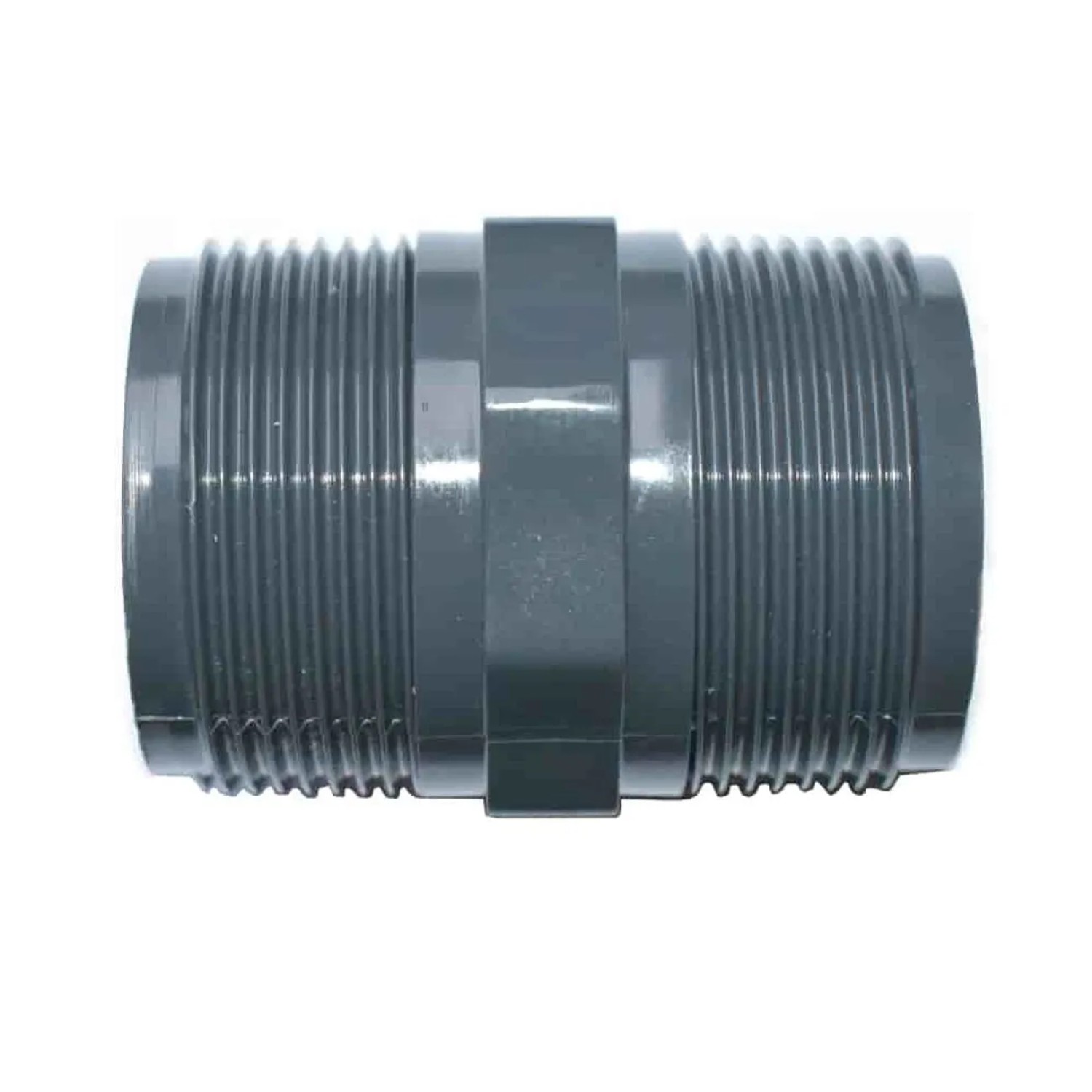 Cepex PVC Doppelnippel 2 Zoll AG x AG Rohrverbinder