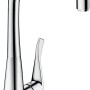 Hansgrohe Einhebel-Küchenmischer M7115-H320 Chrom mit Ausziehauslauf.