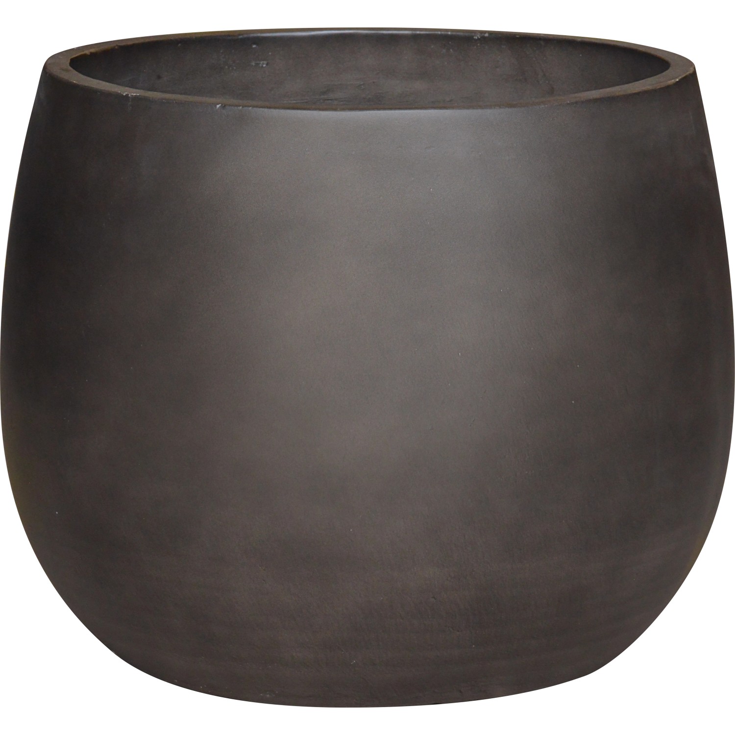 Übertopf Leichtzement Matt Dunkelgrau 44 cm x 44 cm x 36 cm günstig online kaufen
