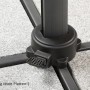 Detailaufnahme des Schirmständers für Schneider Ampelschirm (ohne Platten).