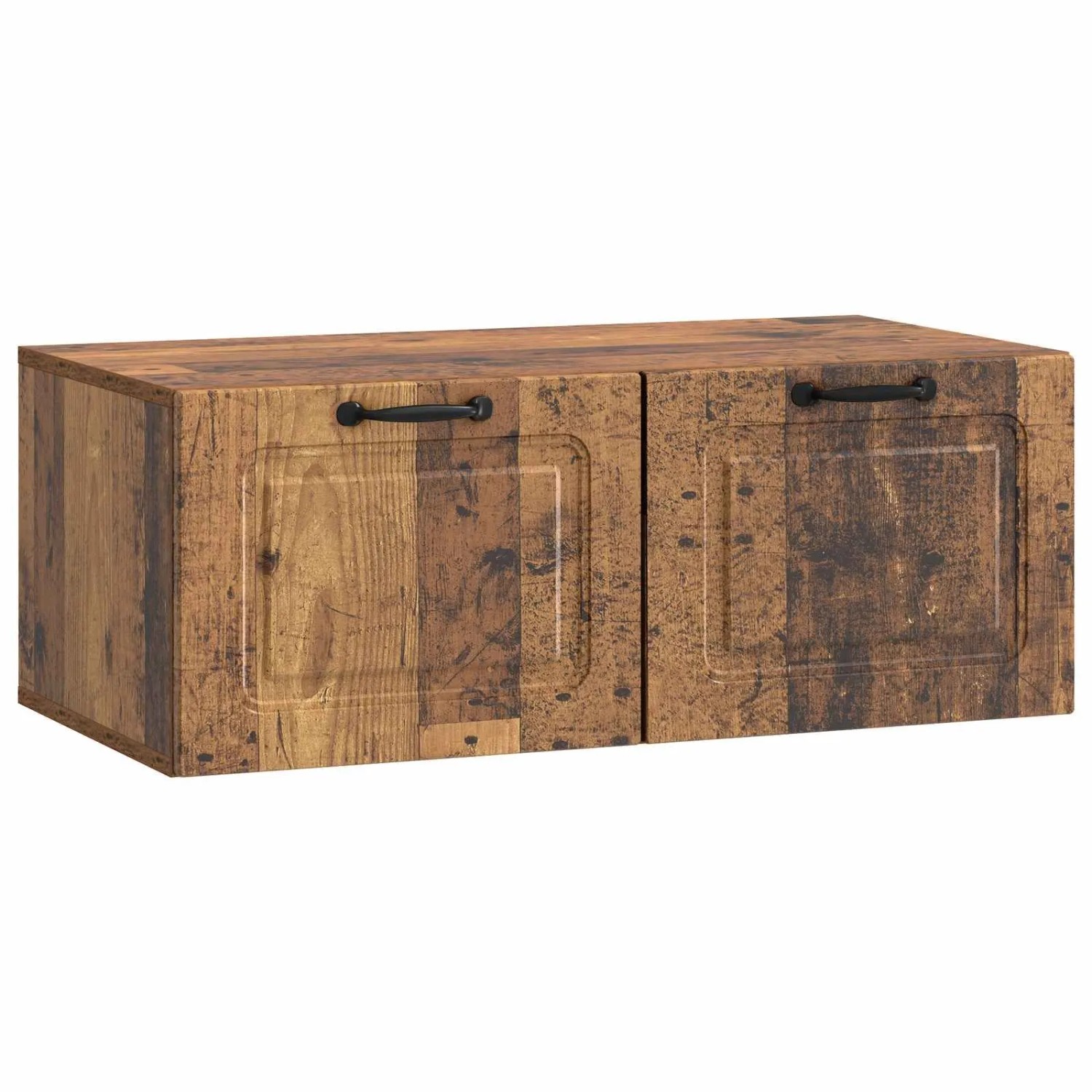 vidaXL Wandmontierter TV-Schrank Altholz 78,5 x 41 x 30 cm 899373