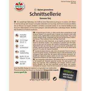 Sperli Schnittsellerie Gewone Snij, Gemüsesamen für aromatische Kräuter.