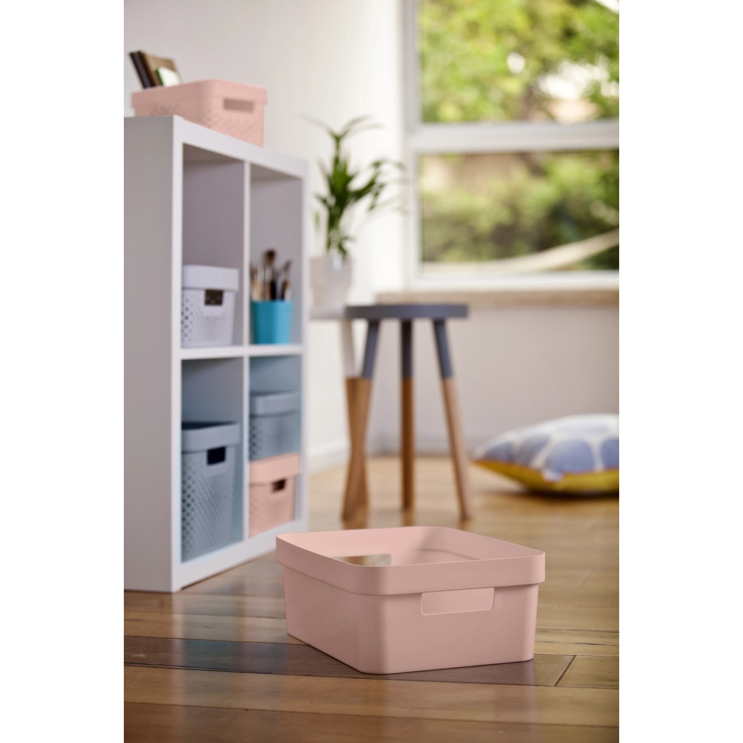 Curver Aufbewahrungsbox Infinity 26,6 x 35,6 x 13,6 cm Rosa kaufen bei OBI