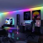 Paulmann LED-Stehlampe EntertainLED Lichtsäulen (2 Stk.) im Gaming-Zimmer mit Farbwechsel.
