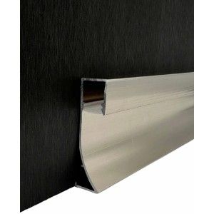 Colortree LED Sockelleiste, Aluminiumprofil in Rose Gold, 2m, für Wand- und Deckenmontage.