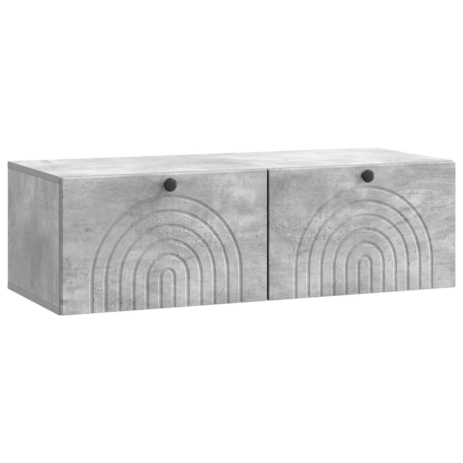 vidaXL Wandmontierter TV-Schrank Betongrau 99 x 41 x 30 cm 898188
