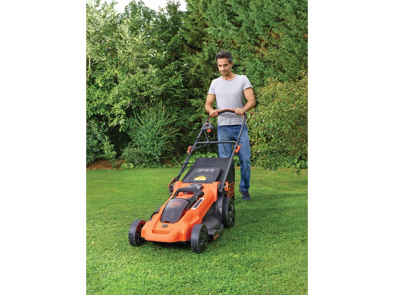 Black+Decker 3-in-1 Akku-Rasenmäher CLMA4825L2 mit Autosense 36 V/2,5 Ah 48  cm kaufen bei OBI