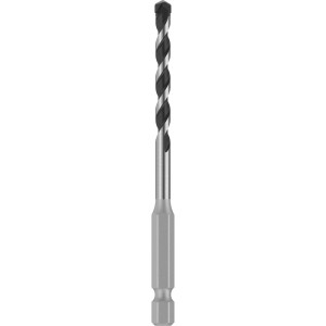 Bosch Pro Hex-5 Fliesenbohrer, 5 mm Durchmesser, silberfarben.