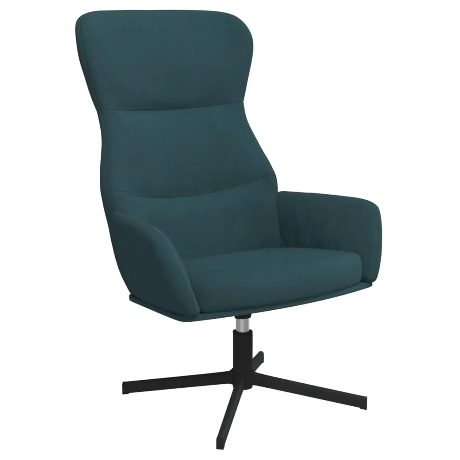 vidaXL Relaxsessel Blau Samt 341118