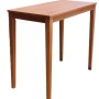 DELUKE Bartisch aus Eukalyptusholz, Teil des 5-tlg. Barsets BERN, 100x60x107cm.