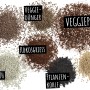 Lechuza Veggiepon Pflanzsubstrat: Bestandteile wie Lava, Kokos, Kohle und Bims für Gemüseerde.