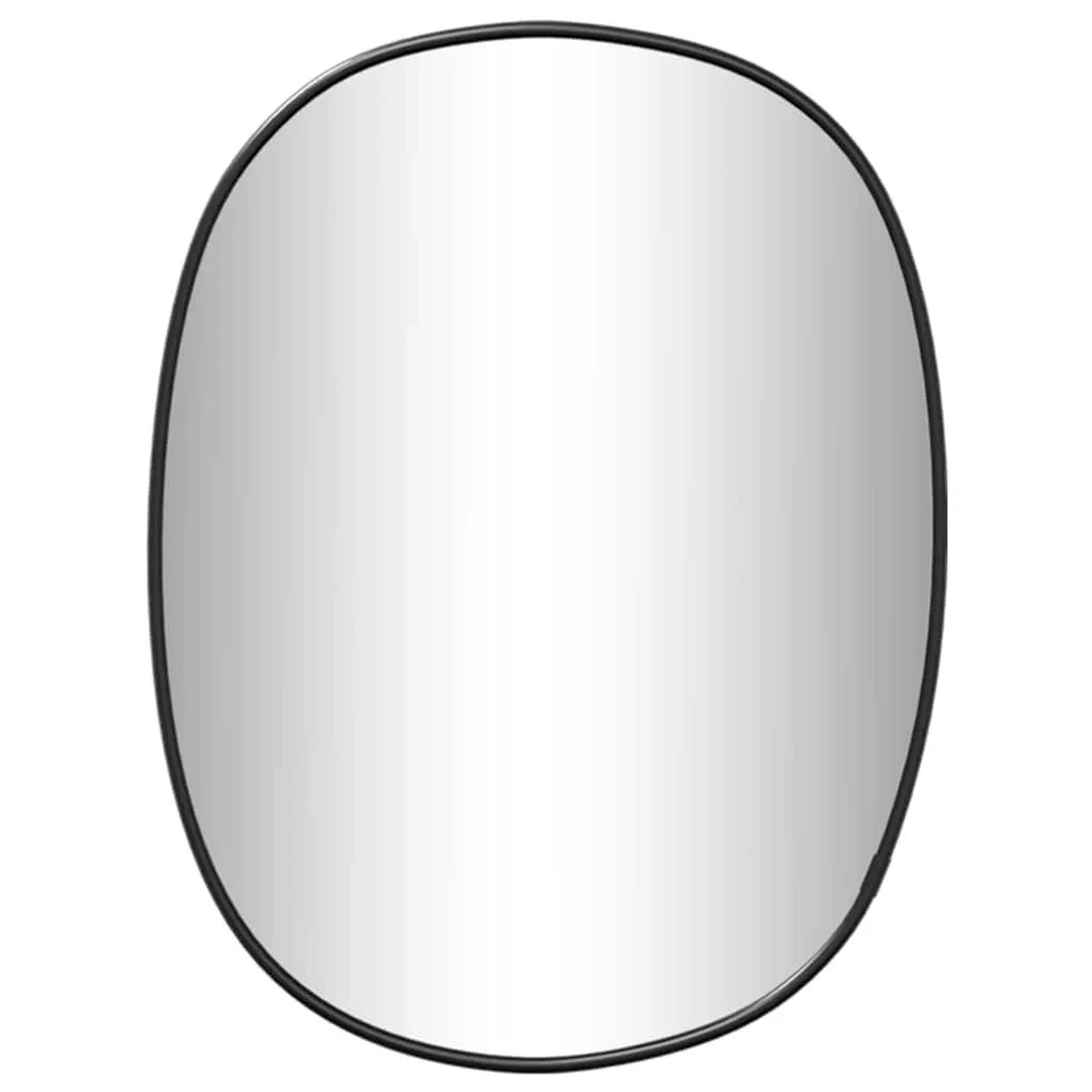 vidaXL Wandspiegel Schwarz 40x30 cm 348222 günstig online kaufen