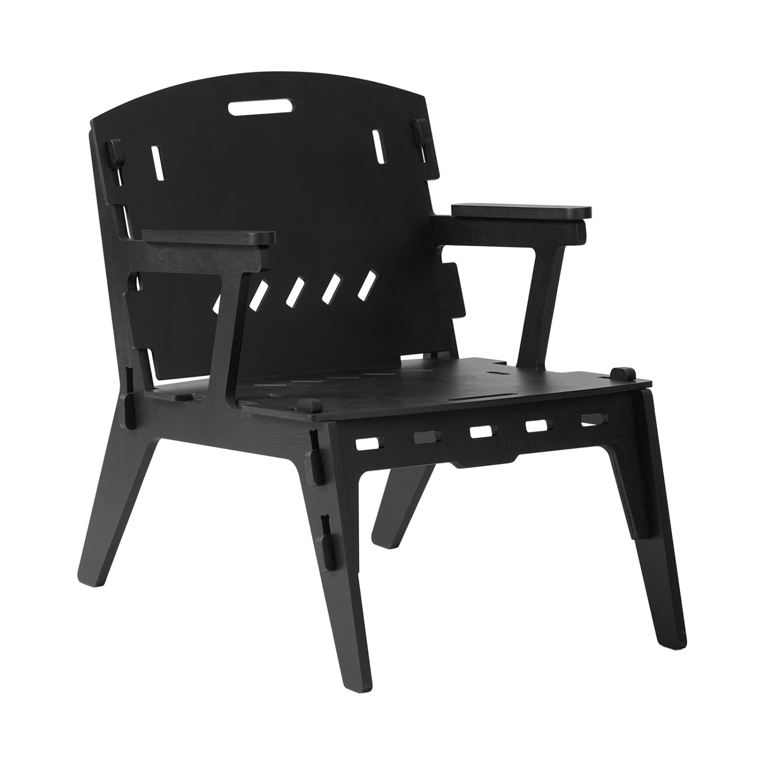 SoBuy Küchenstuhl mit Rücklehne Kinderstuhl Sitzhöhe 35cm Schwarz HFST02-SC günstig online kaufen