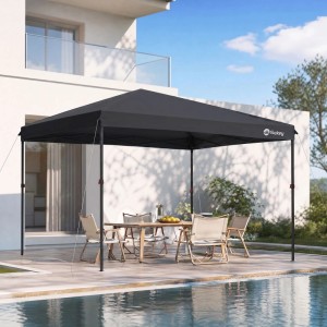 Sekey Faltpavillon 300x300 cm Pop Up Wasserdicht Höhenverstellbar UV Schutz 50