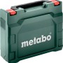 Koffer für Metabo Akku-Bohrschrauber PowerMaxx BS Basic, grün mit Metabo Logo.