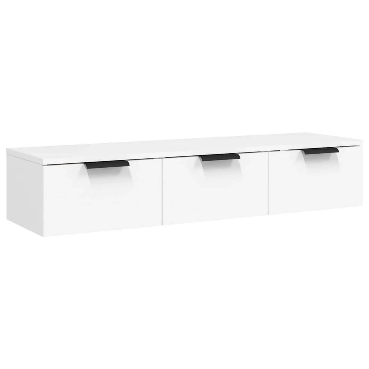 vidaXL Wandschrank Weiß 102x30x20 cm Holzwerkstoff 811403 günstig online kaufen