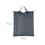 Relaxdays Strandmatte XXL Kunststoff Metall Anthrazit Mit Kopfkissen Höhenverstellbar 195 cm x 60 cm x 4 cm 3 kg_5