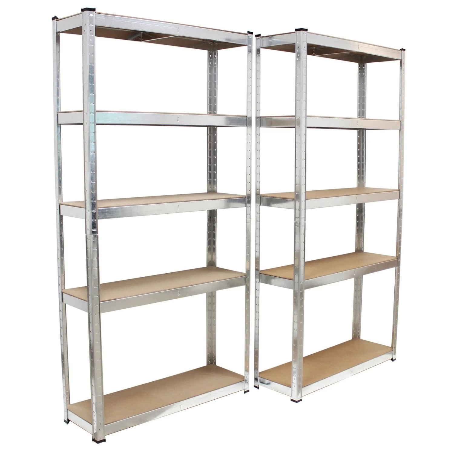 TRUTZHOLM Regalsystem 3 Teilig 1x Eckregal 180x75x75x30x30 cm Und 2x Lagerregal 180x90x30 cm 2625 kg_6
