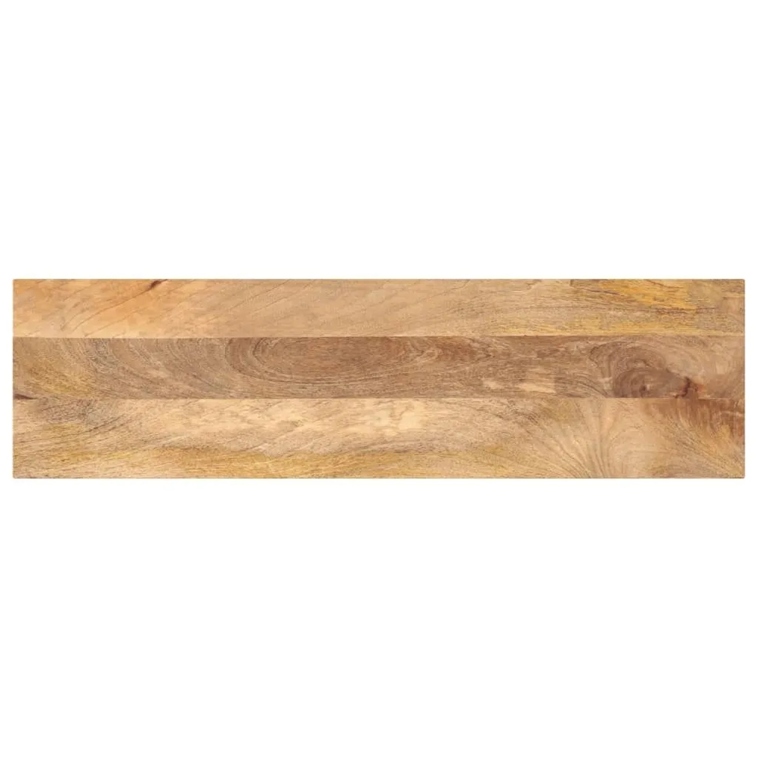 vidaXL Tischplatte 100x20x2,5 cm Rechteckig Massivholz Mango 371426