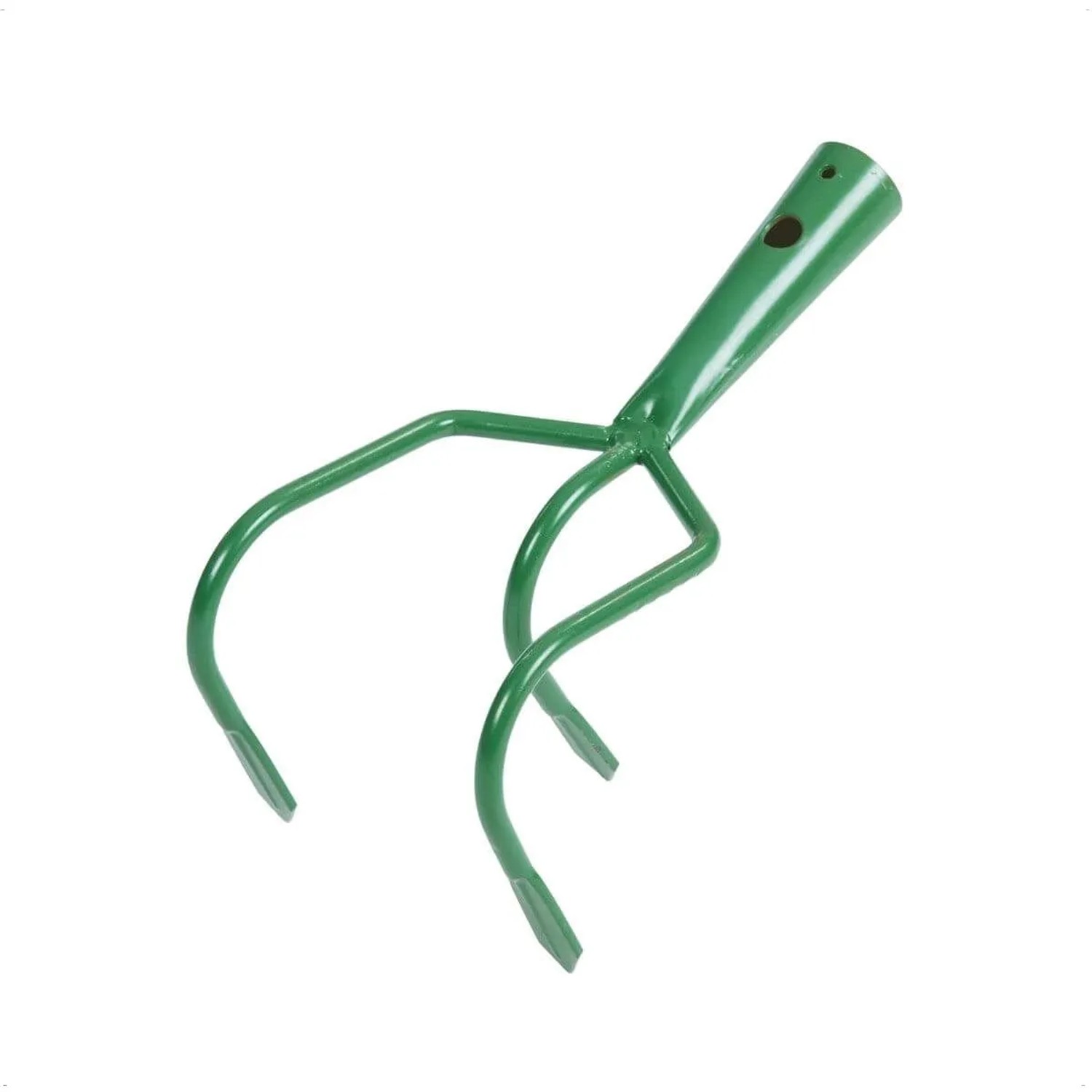 Galaflor Kultivator aus Stahl mit 3 Zinken 12 cm