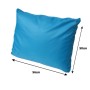 Setgarden  Mix Bench Kissen Outdoor Kissen Bankauflage 120x60+2x50x56cm Kissen Für 2-Sitzer Bänke 1tlg Blau_9