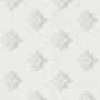 PROFHOME Barock Tapete mit Ornamenten in Beige und Grau. Matte Textiloptik.