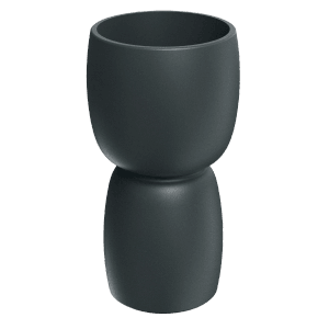 Prosperplast Blumentopf Duala Schmal Ø 30 cm x 54 cm Graphit