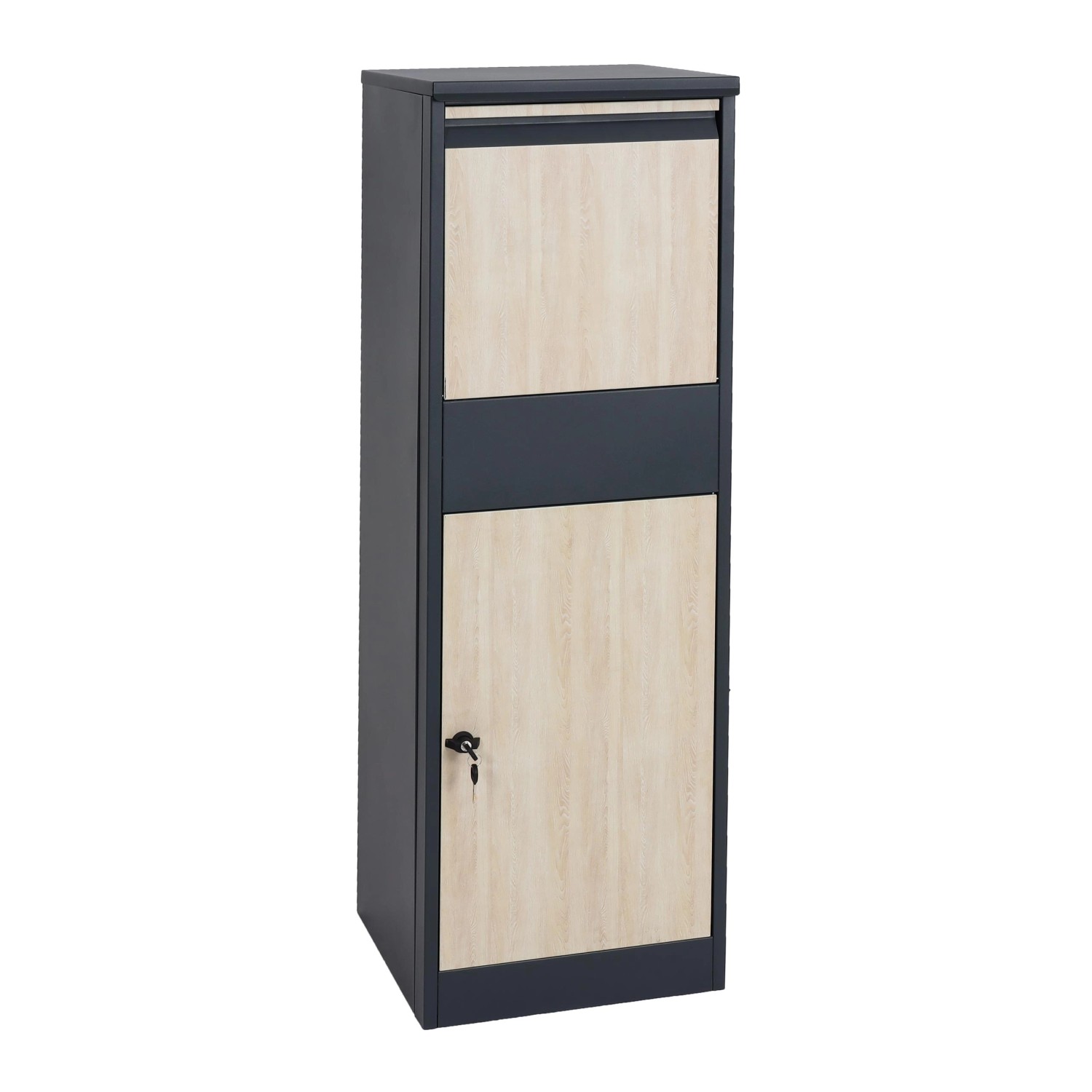 PROREGAL Paketkasten HxBxT 140x46x45cm Paketbox Standbriefkasten Paketbrief günstig online kaufen