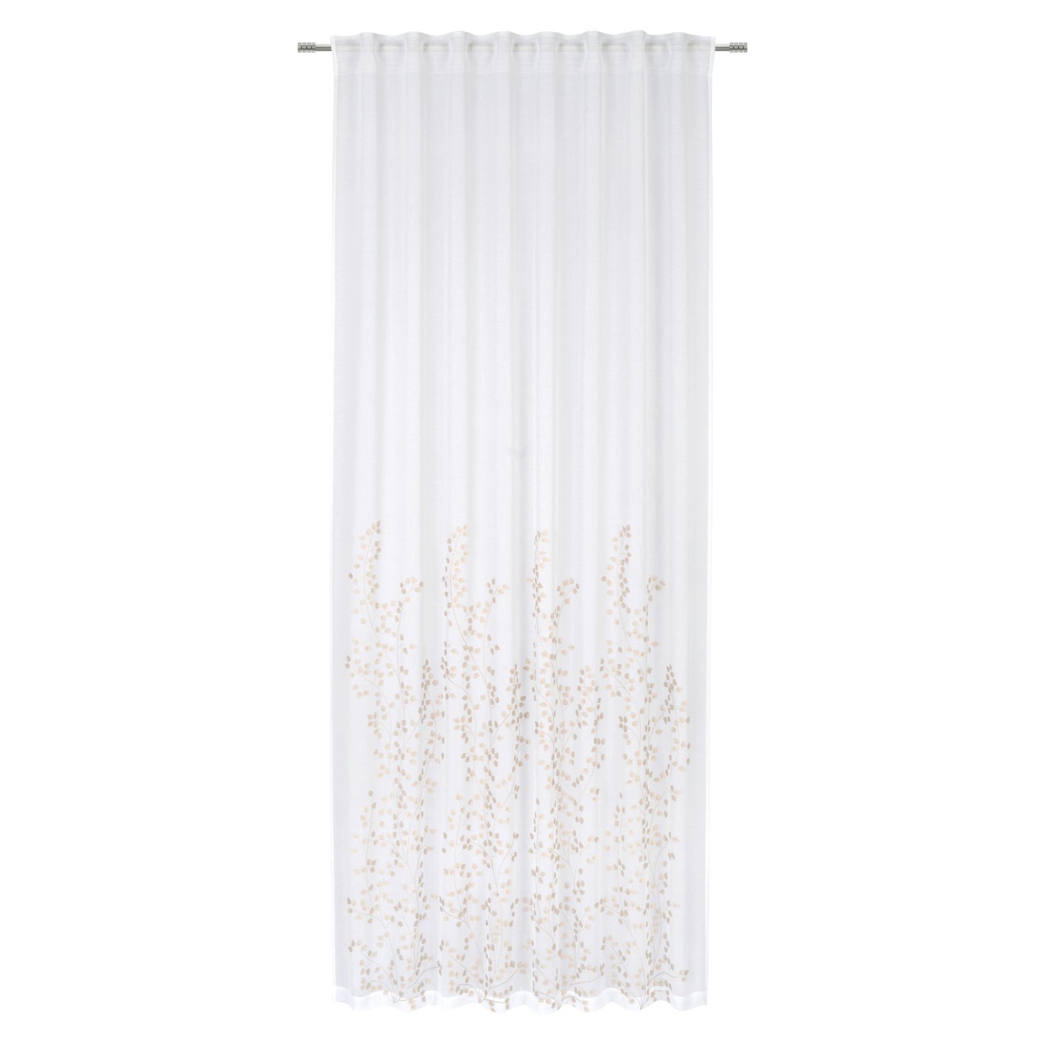 Mömax Fertigvorhang Livie Beige ca. 135x245cm