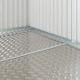 Biohort Bodenplatte für Woodstock 300: Alu-Riffelblech Boden für Gartenhaus, 285,5x69,5 cm.