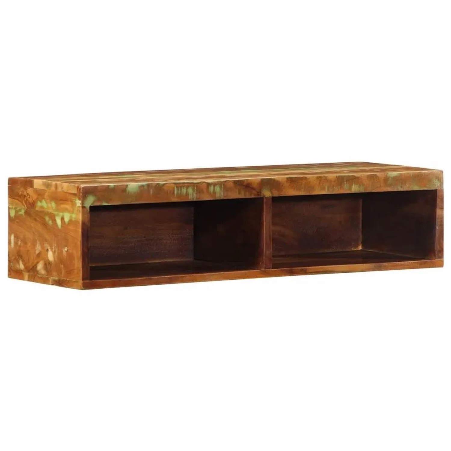 vidaXL TV-Wandschrank 80x30x19 cm Altholz Massiv 4017477