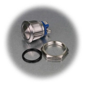 Sintron Metalltaster Dome 16mm Schliesser IP67