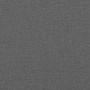 vidaXL Bett mit LED-Lichtleisten Dunkelgrau 200 x 200 cm Stoff 3371592_18