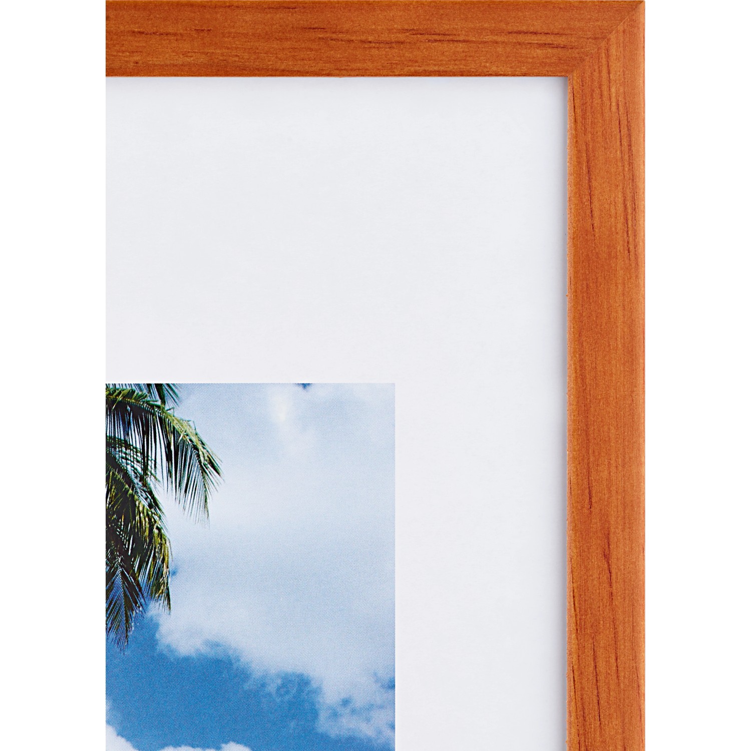 Holzbilderrahmen Erle, 20x30 cm, glatte Oberfläche. Bilderrahmen für Fotos und Kunstdrucke.