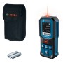 Bosch Professional GLM 40-31 Laser-Entfernungsmesser mit Tasche und Batterien.
