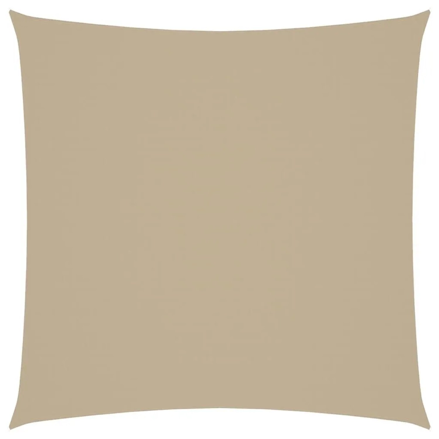 vidaXL Sonnensegel Oxford-Gewebe Quadratisch 3x3 m Beige 135137