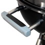 Detailaufnahme: Griff des Jamestown Holzkohle-Kugelgrills Dexter XL.