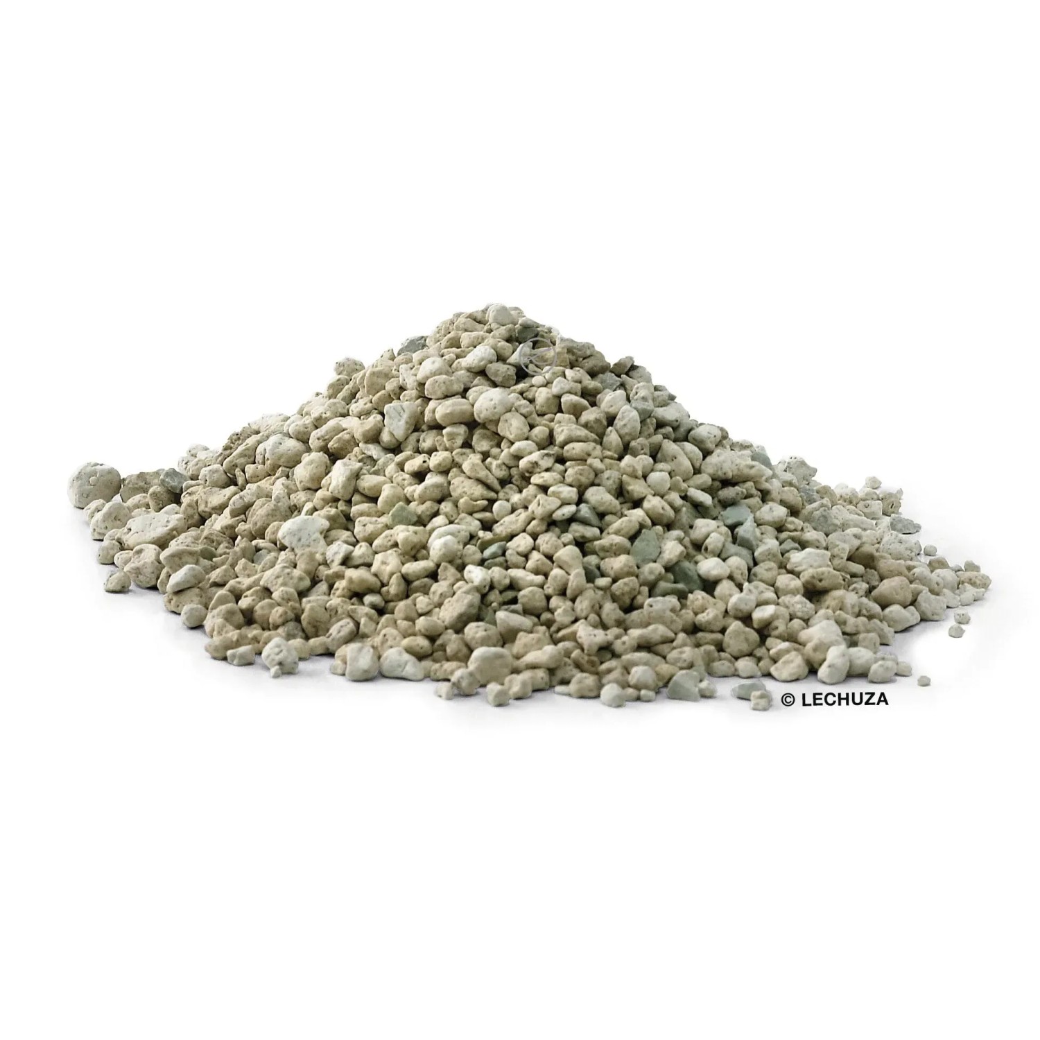 Lechuza Pon Pflanzsubstrat, mineralisches Granulat für Pflanzgefäße und -säulen.
