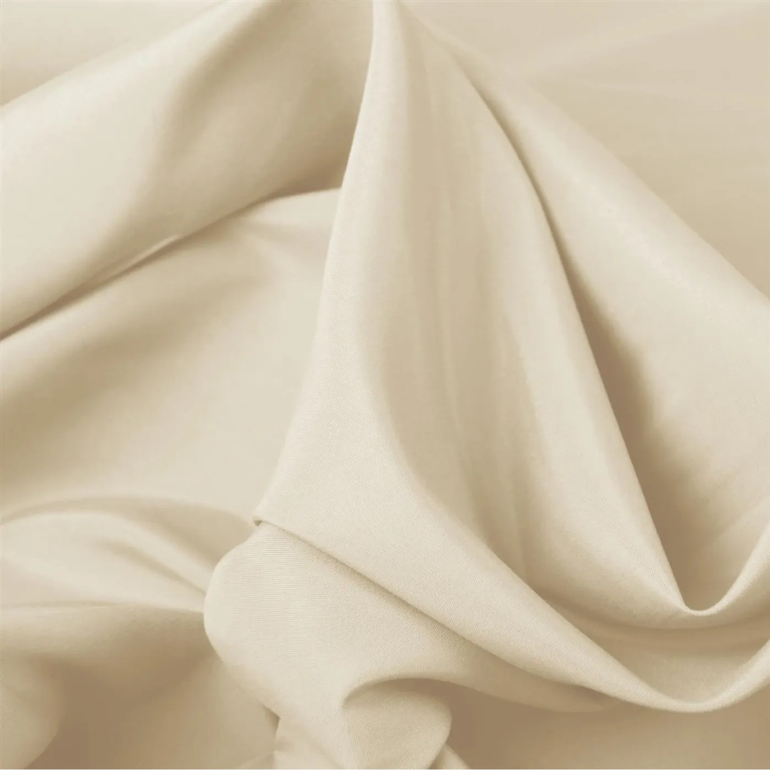 Detailaufnahme: Bestgoodies Flächenvorhang Ellen, 3er Pack, Beige. Fenstervorhang aus Stoff.