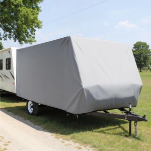 Wiltec Wohnwagen Schutzhülle Gr. M 520X225X220 Cm Caravan Abdeckung Abdeckplane
