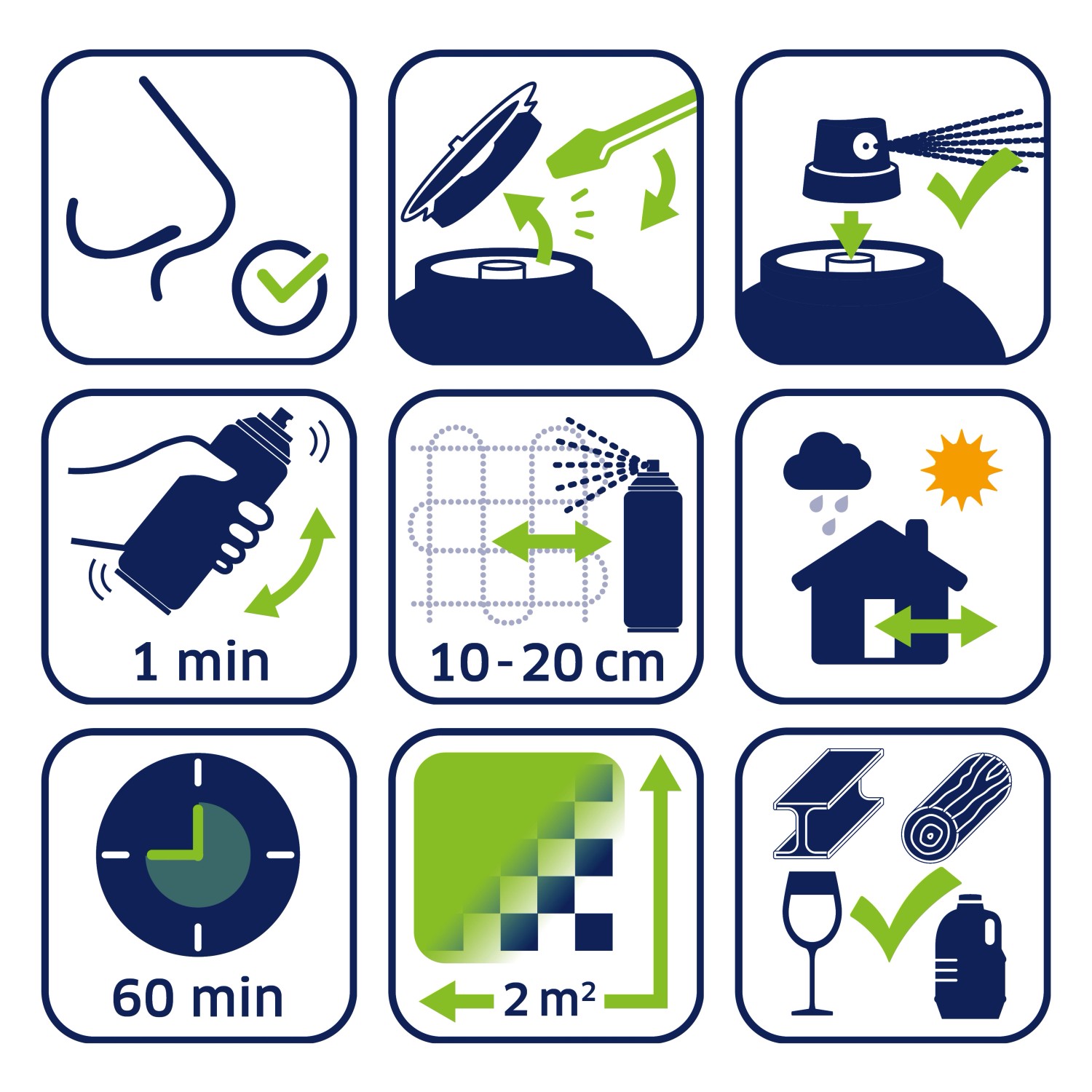 Anwendungshinweise für Belton Free AQUAcolours Klarlack Spray