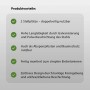 Vorteile des TRUTZHOLM Fahrradanlehnbügels: 2 Stellplätze, langlebig, als Absperrpfosten nutzbar, fertig montiert.