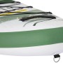 Detailaufnahme: Bestway Hydro-Force SUP River Board Kahawai, grüne Akzente, Edelstahlring.