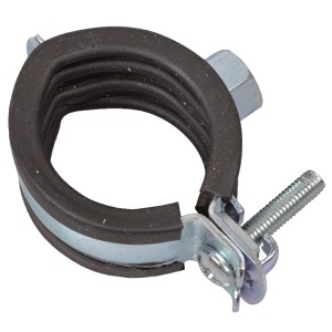 Kirchhoff Rohrschelle 30-35 mm mit M8 Gewindemuffe für 33,3 mm Rohre.