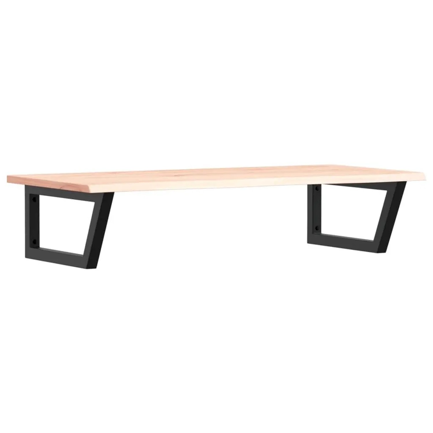 vidaXL Waschtischplatte mit Halterung Stahl und Massivholz Eiche 3302603 günstig online kaufen