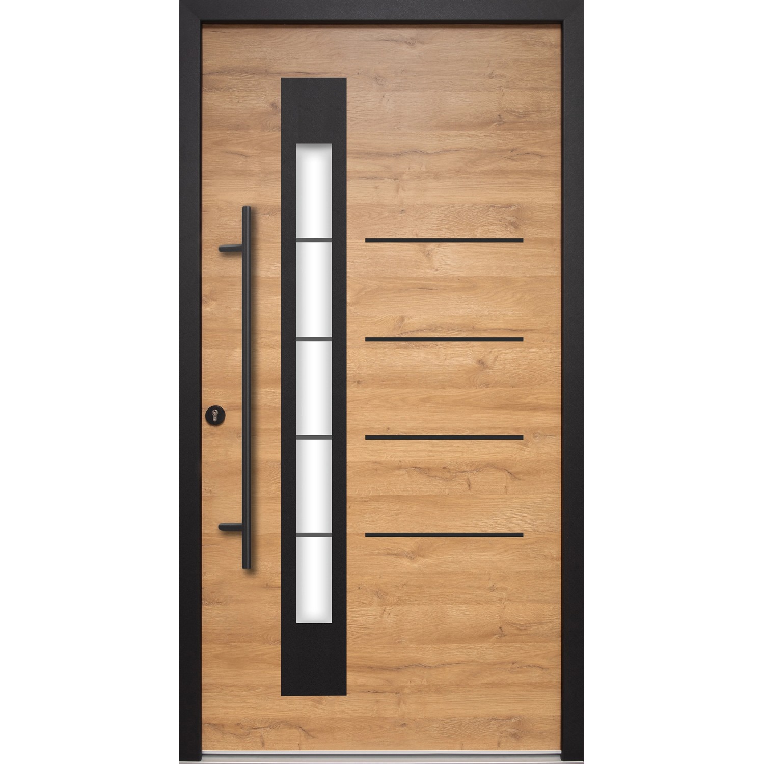 Splendoor Thermospace Haustür Berlin Prime Woodeffect 110x210 cm L günstig online kaufen