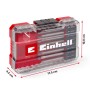 Einhell Bit-Set M-Case, 16-teilig, mit extra langen Bits in Aufbewahrungsbox.