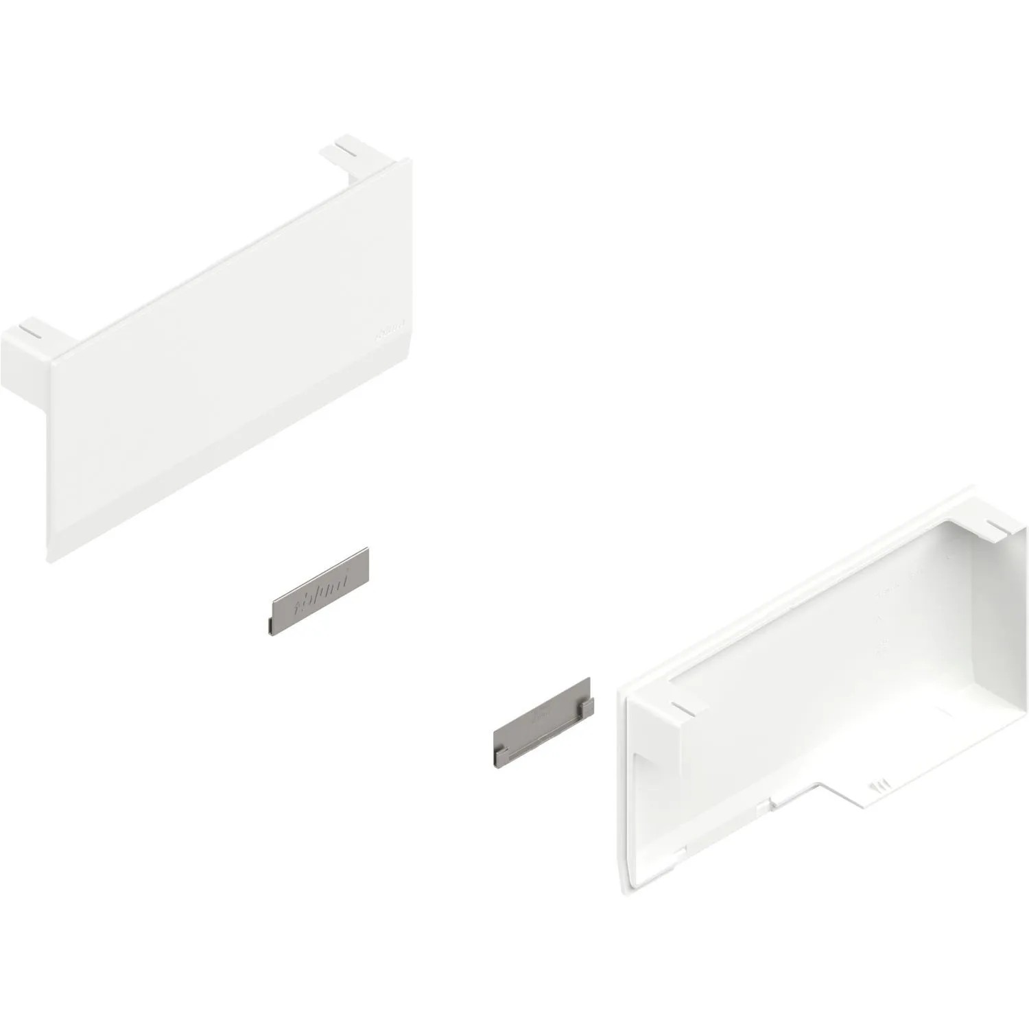 Blum Abdeckkappen-Set Aventos HK top Kunststoff Weiß